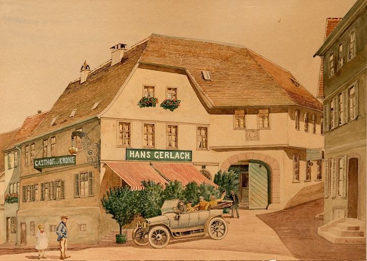 Hotel Gasthof Krone Lohr Exterior foto