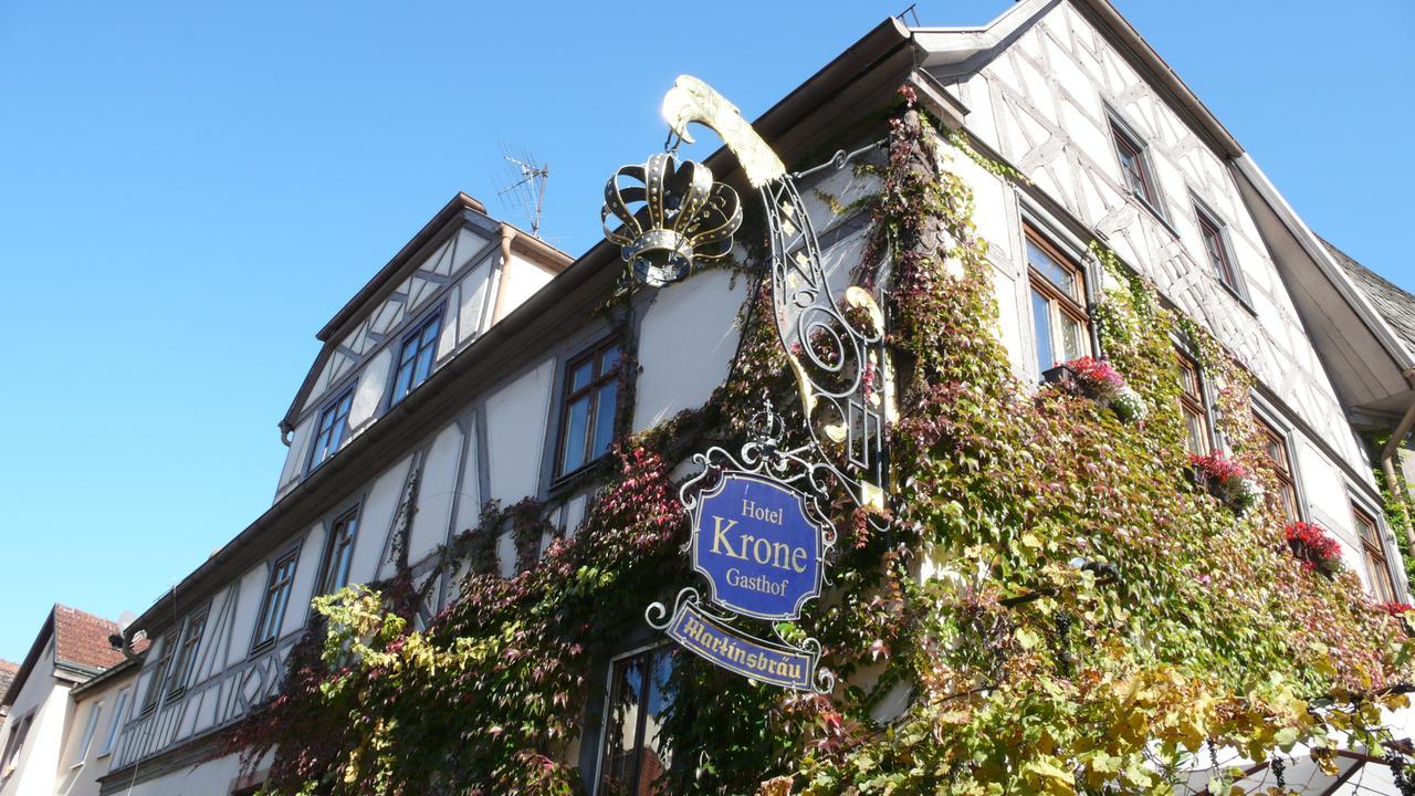 Hotel Gasthof Krone Lohr Exterior foto